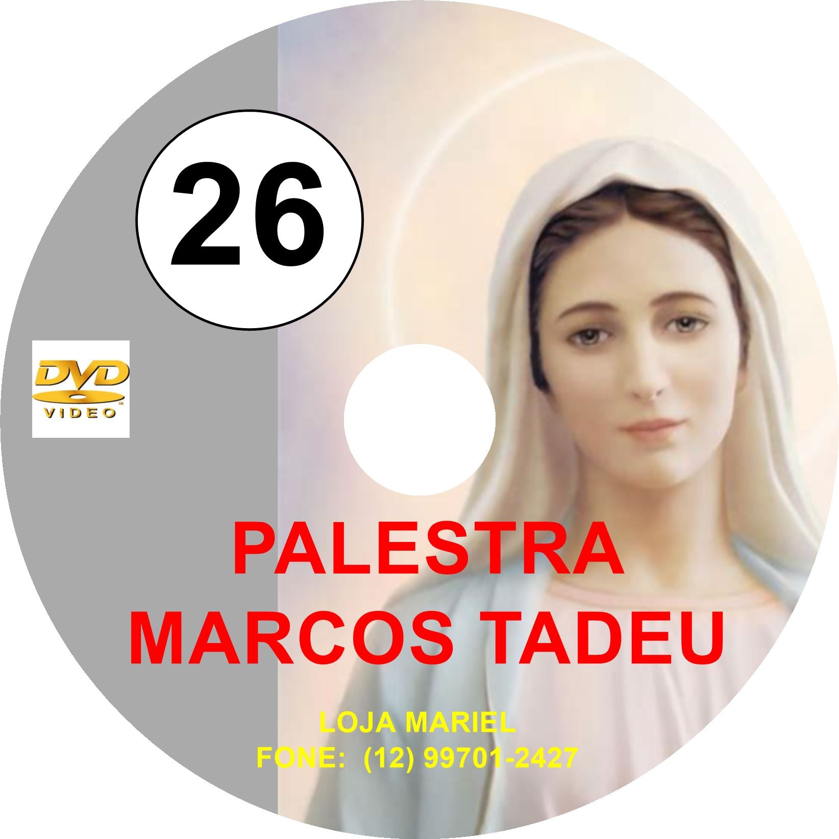 DVD Palestra Marcos Tadeu 26 DVD Palestra Marcos Tadeu 26